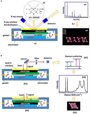 Application of Operando X-ray Diffraction and Raman Spectroscopies in Elucidating the Behavior of Cathode in Lithium-Ion Batteries